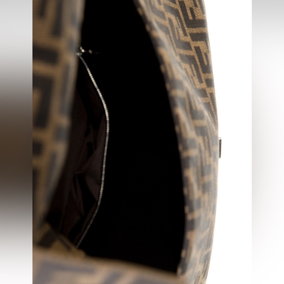 Authentic Fendi Zucca Mama Baguette - Picture 5 of 10